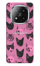Pink Cats Redmi Note 14 Pro Plus 5G Hard Case Back Cover by Casekaro