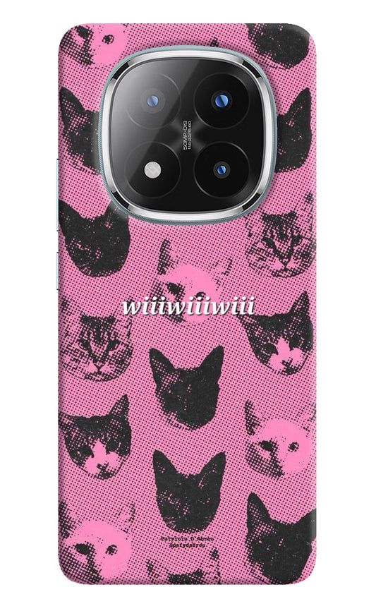 Pink Cats Redmi Note 14 Pro Plus 5G Back Cover