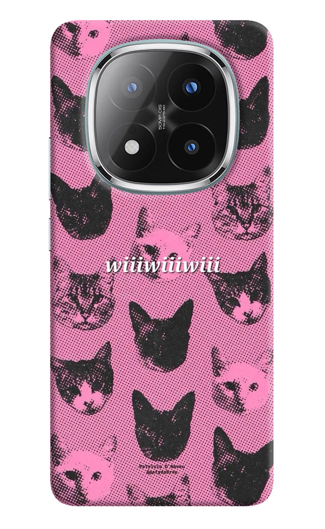 Pink Cats Redmi Note 14 Pro Plus 5G Hard Case Back Cover by Casekaro