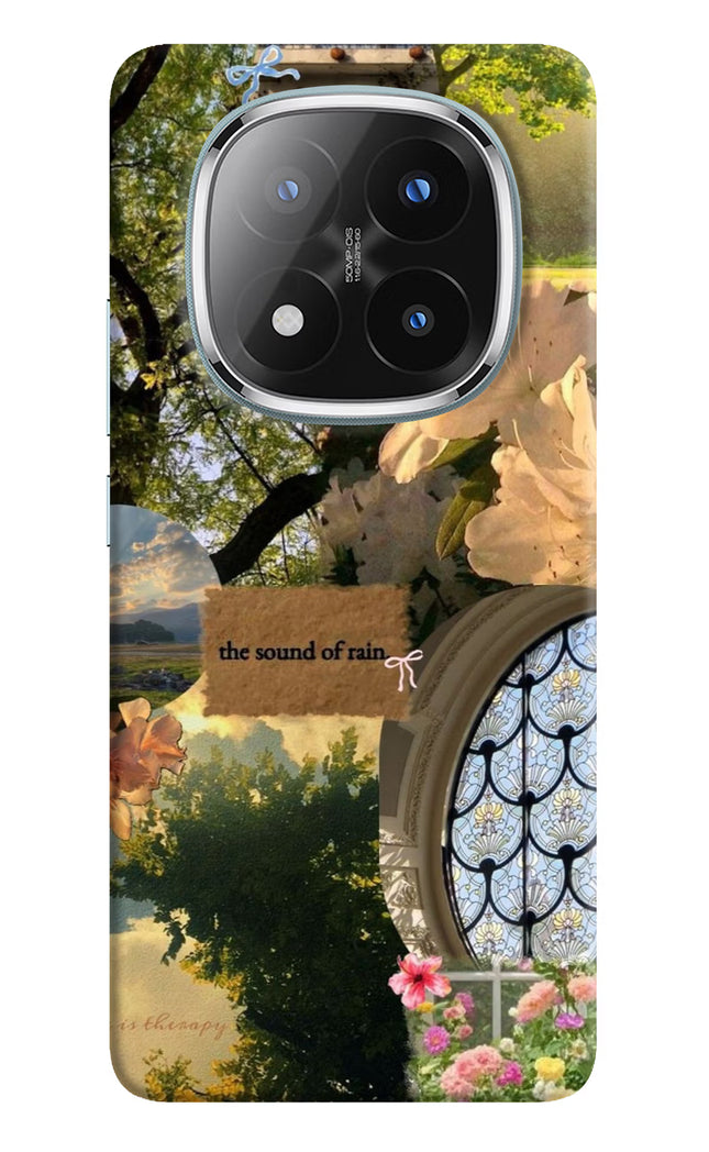 Rain Redmi Note 14 Pro Plus 5G Hard Case Back Cover by Casekaro