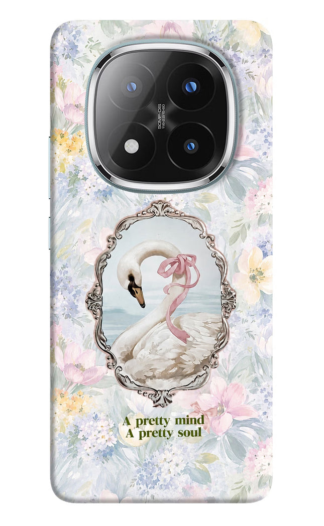 Pretty Mind Pretty Soul Redmi Note 14 Pro Plus 5G Hard Case Back Cover by Casekaro