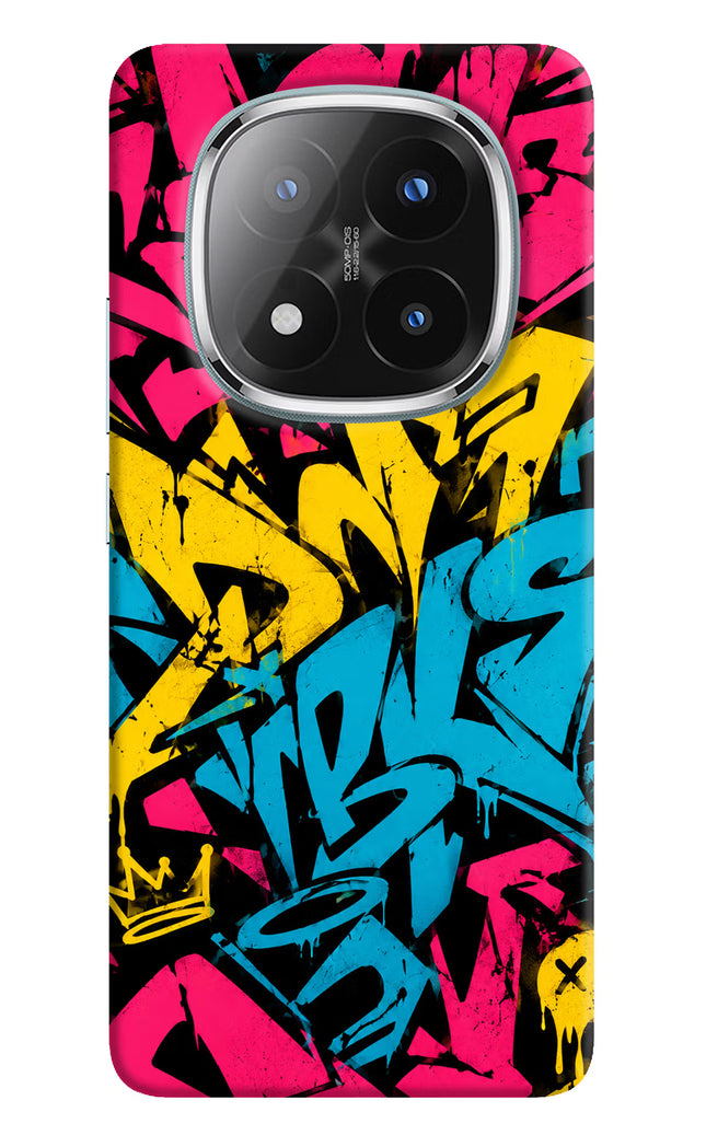 Graffiti Vibe Redmi Note 14 Pro Plus 5G Hard Case Back Cover by Casekaro