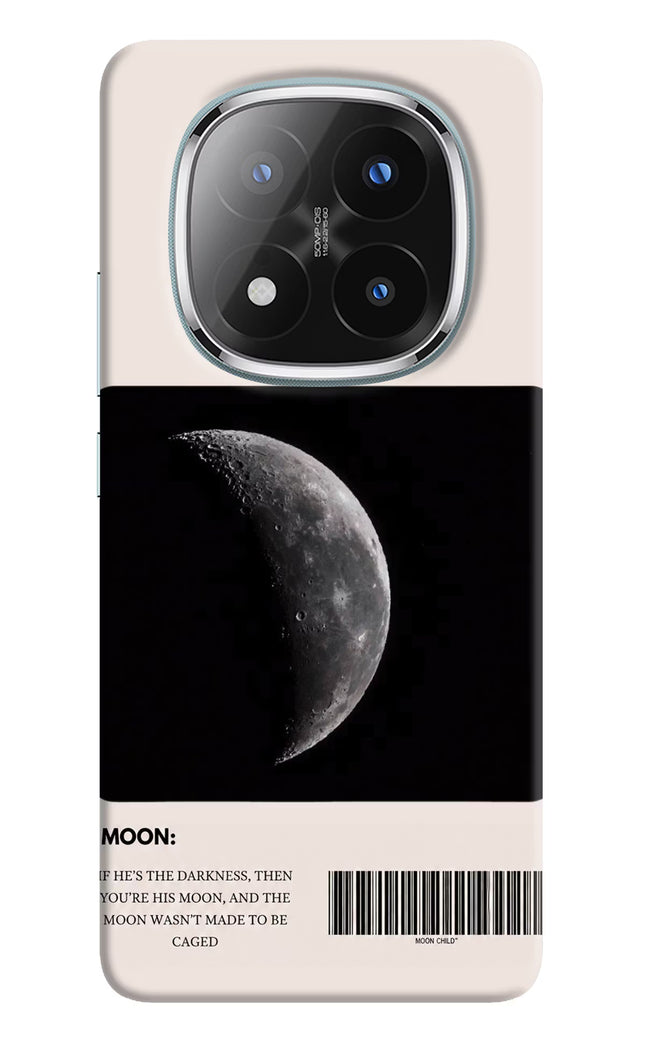 Moon Phase Redmi Note 14 Pro Plus 5G Hard Case Back Cover by Casekaro