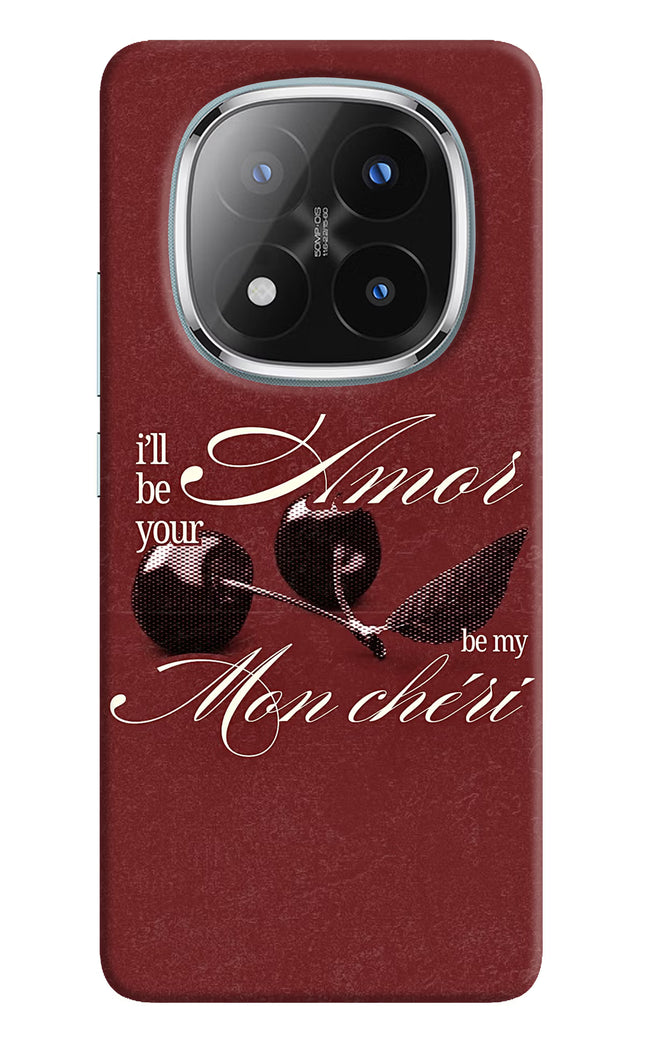 Velvet Cherry Redmi Note 14 Pro Plus 5G Hard Case Back Cover by Casekaro