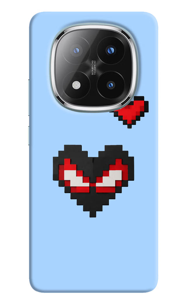 Peter Heart Redmi Note 14 Pro Plus 5G Hard Case Back Cover by Casekaro