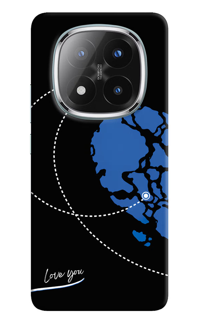 Love Orbit Redmi Note 14 Pro Plus 5G Hard Case Back Cover by Casekaro