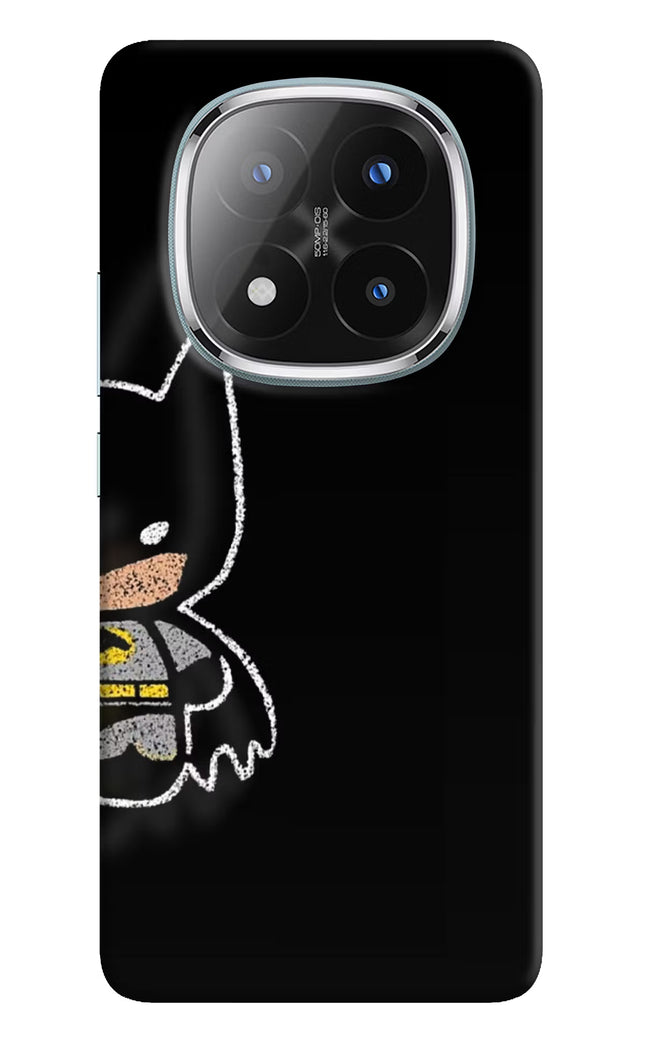 Bat Kitty Redmi Note 14 Pro Plus 5G Hard Case Back Cover by Casekaro