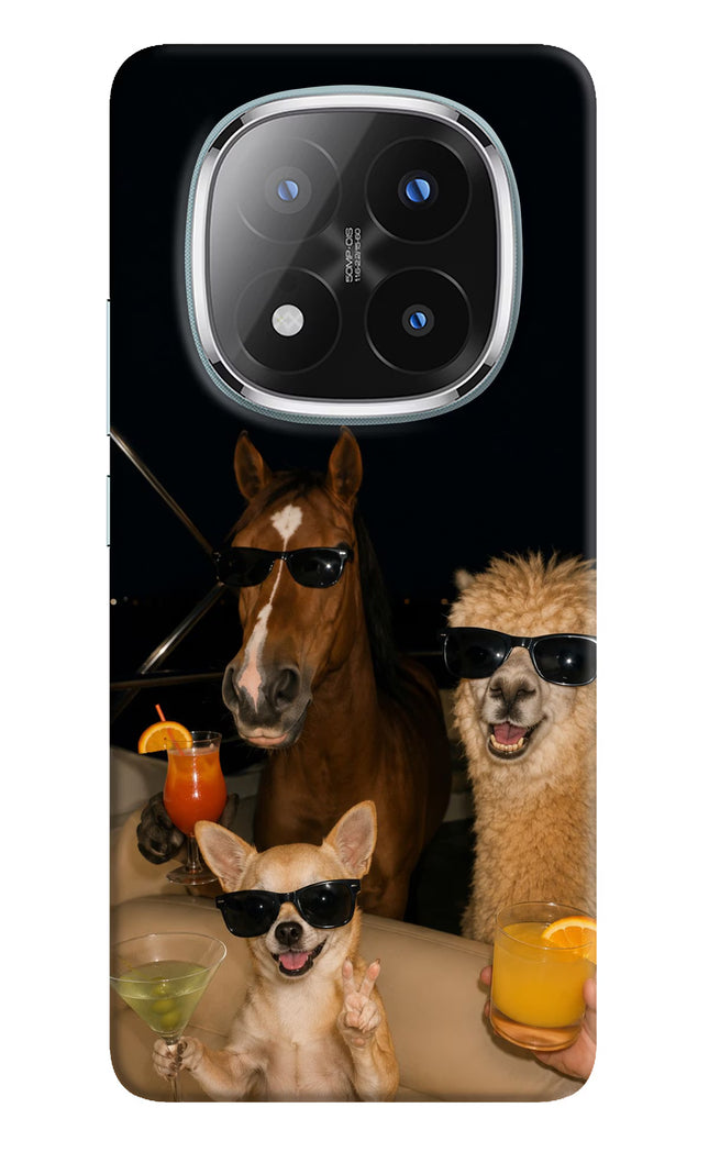 Party Squad Redmi Note 14 Pro Plus 5G Hard Case Back Cover by Casekaro