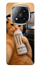 Gamer Cat Energy Redmi Note 14 Pro Plus 5G Hard Case Back Cover by Casekaro
