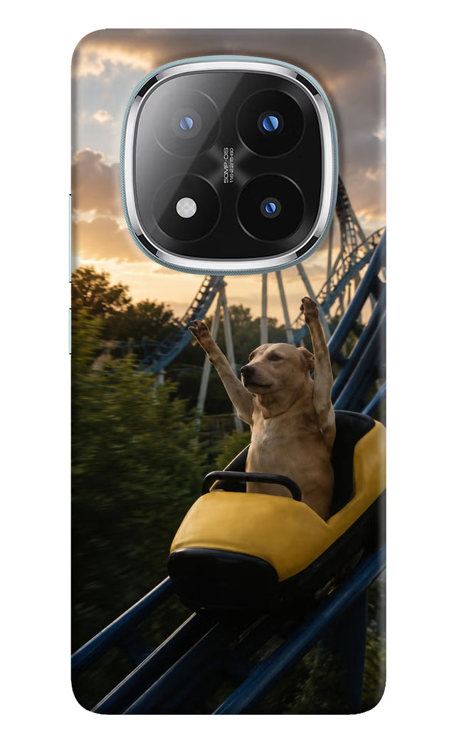 Rollercoaster Dog Redmi Note 14 Pro Plus 5G Hard Case Back Cover by Casekaro