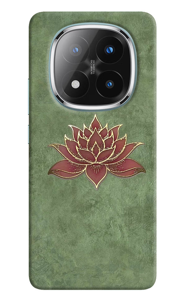 Lotus Grace Redmi Note 14 Pro Plus 5G Hard Case Back Cover by Casekaro