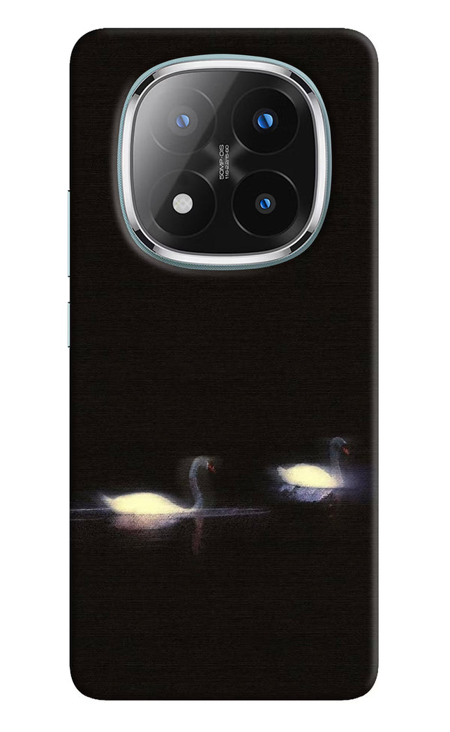 Silent Swans Redmi Note 14 Pro Plus 5G Hard Case Back Cover by Casekaro