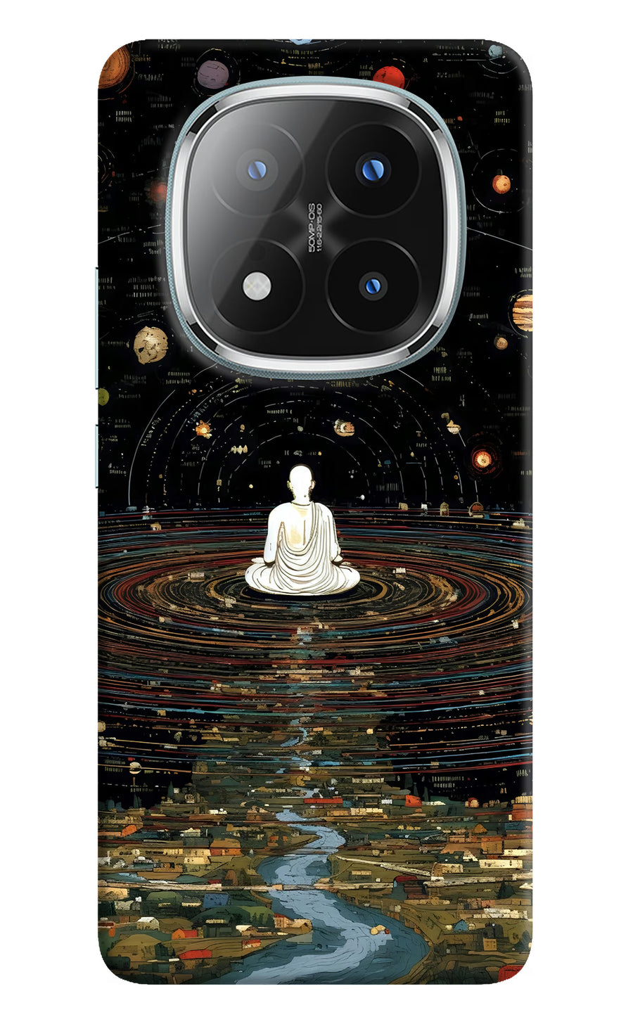 Space Monk Redmi Note 14 Pro Plus 5G Back Cover, Hard case