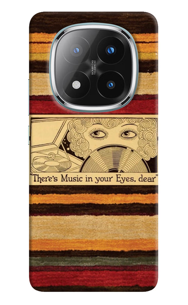 Vinyl Stripes Redmi Note 14 Pro Plus 5G Hard Case Back Cover by Casekaro
