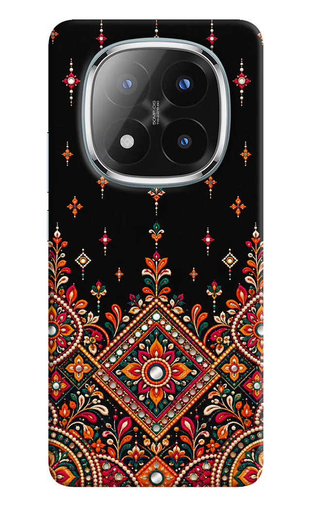 Noir Mehfil Redmi Note 14 Pro Plus 5G Hard Case Back Cover by Casekaro