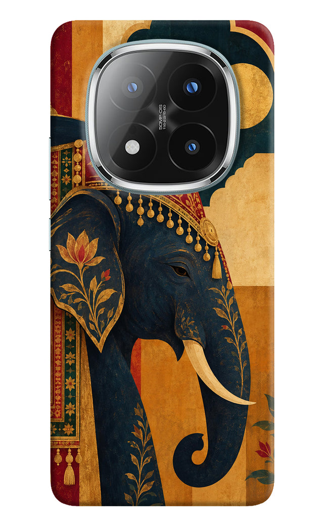 Royal Elephant Redmi Note 14 Pro Plus 5G Hard Case Back Cover by Casekaro