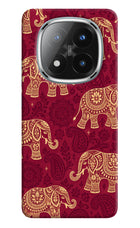 Maroon Elephant Redmi Note 14 Pro Plus 5G Hard Case Back Cover by Casekaro
