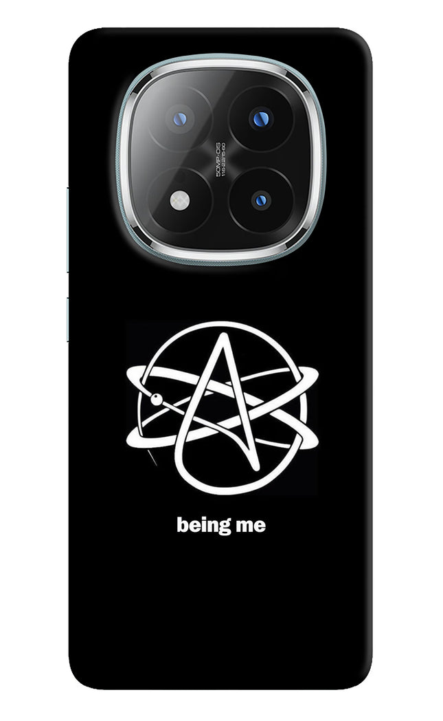 Atheist Symbol Redmi Note 14 Pro Plus 5G Hard Case Back Cover by Casekaro