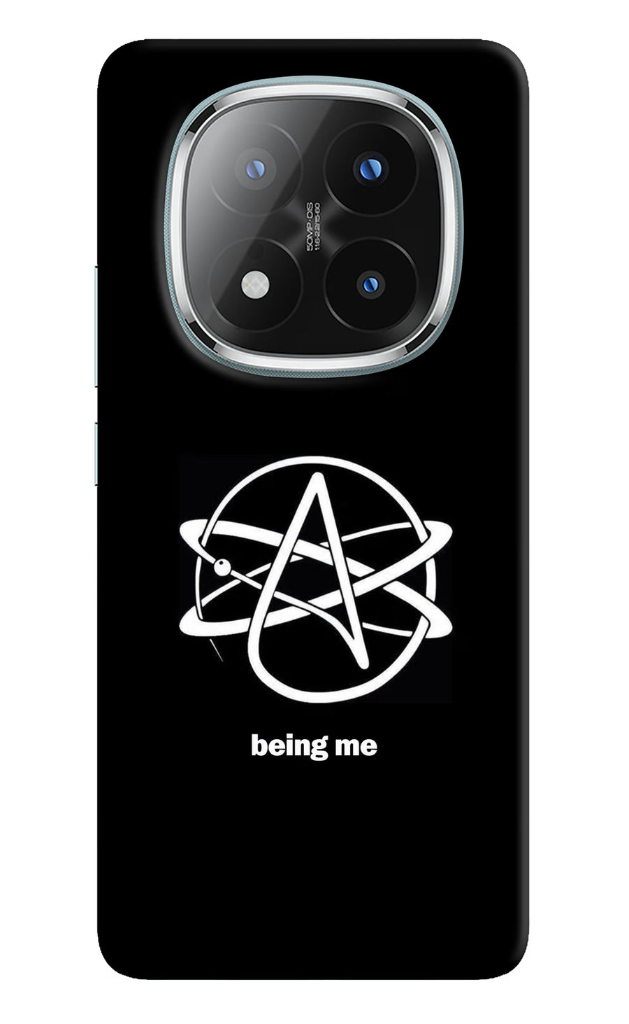 Atheist Symbol Redmi Note 14 Pro Plus 5G Back Cover, Hard case