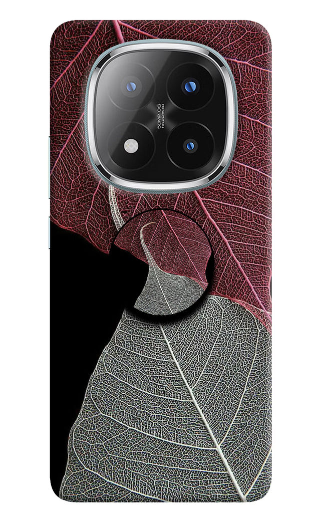 Leaf Pattern Redmi Note 14 Pro Plus 5G Pop Case by Casekaro
