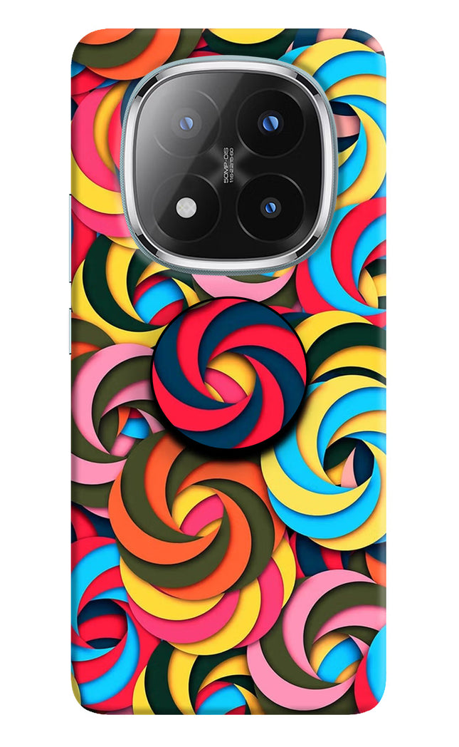 Spiral Pattern Redmi Note 14 Pro Plus 5G Pop Case by Casekaro
