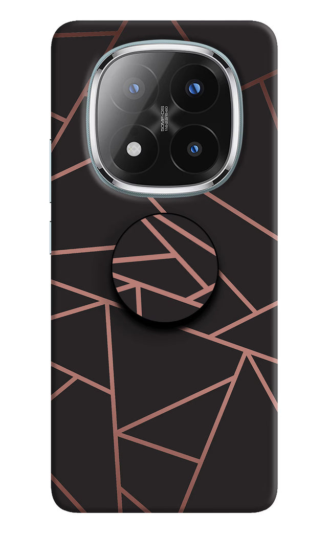 Geometric Pattern Redmi Note 14 Pro Plus 5G Pop Case by Casekaro
