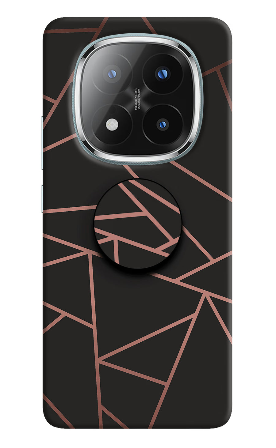 Geometric Pattern Redmi Note 14 Pro Plus 5G Pop Case, Hard case