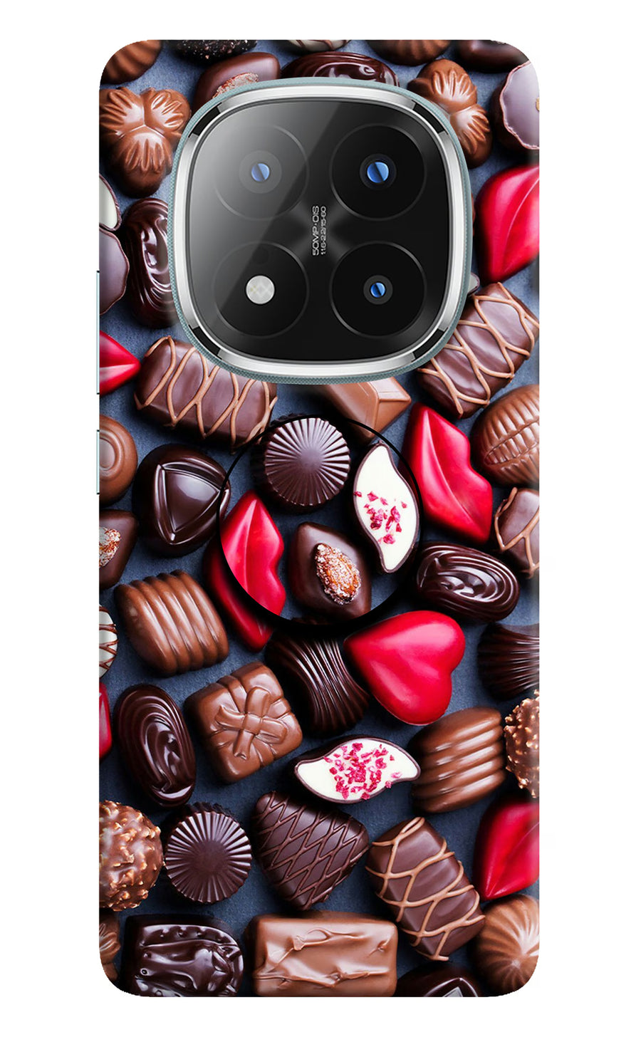Chocolates Redmi Note 14 Pro Plus 5G Pop Case, Hard case