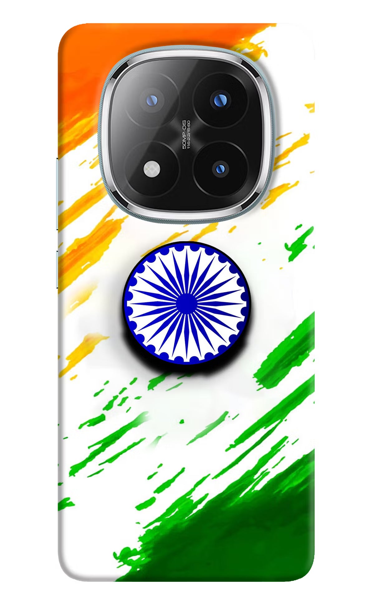 Indian Flag Ashoka Chakra Redmi Note 14 Pro Plus 5G Pop Case