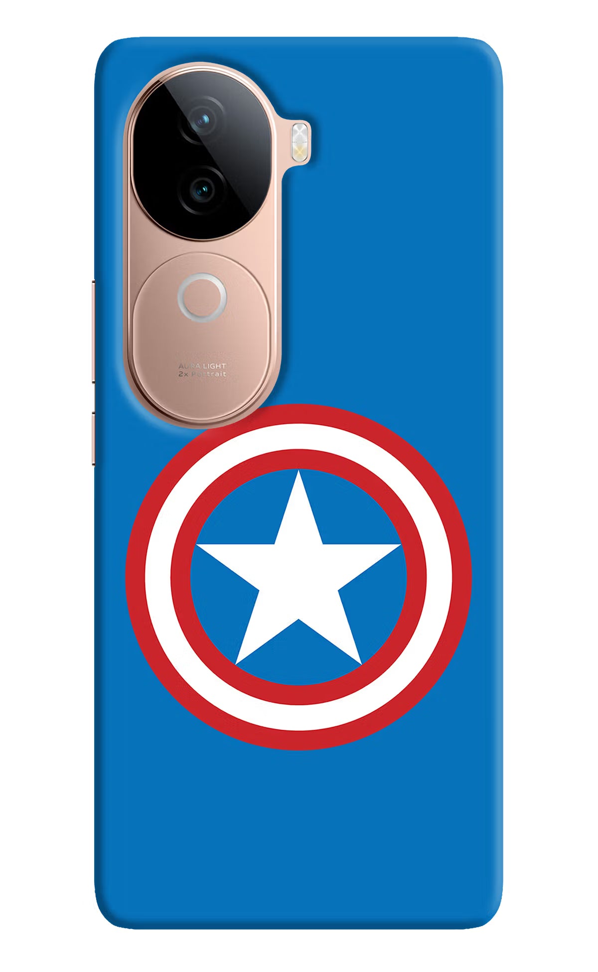 Captain America Logo Vivo V40e 5G Back Cover