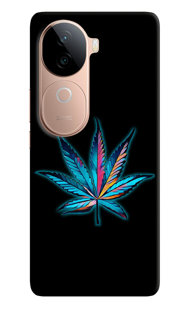 Weed Vivo V40e 5G Hard Case Back Cover by Casekaro