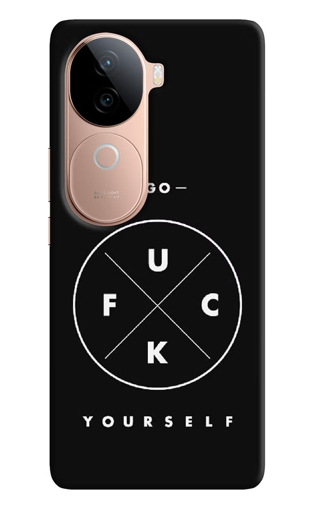 Go Fuck Yourself Vivo V40e 5G Back Cover