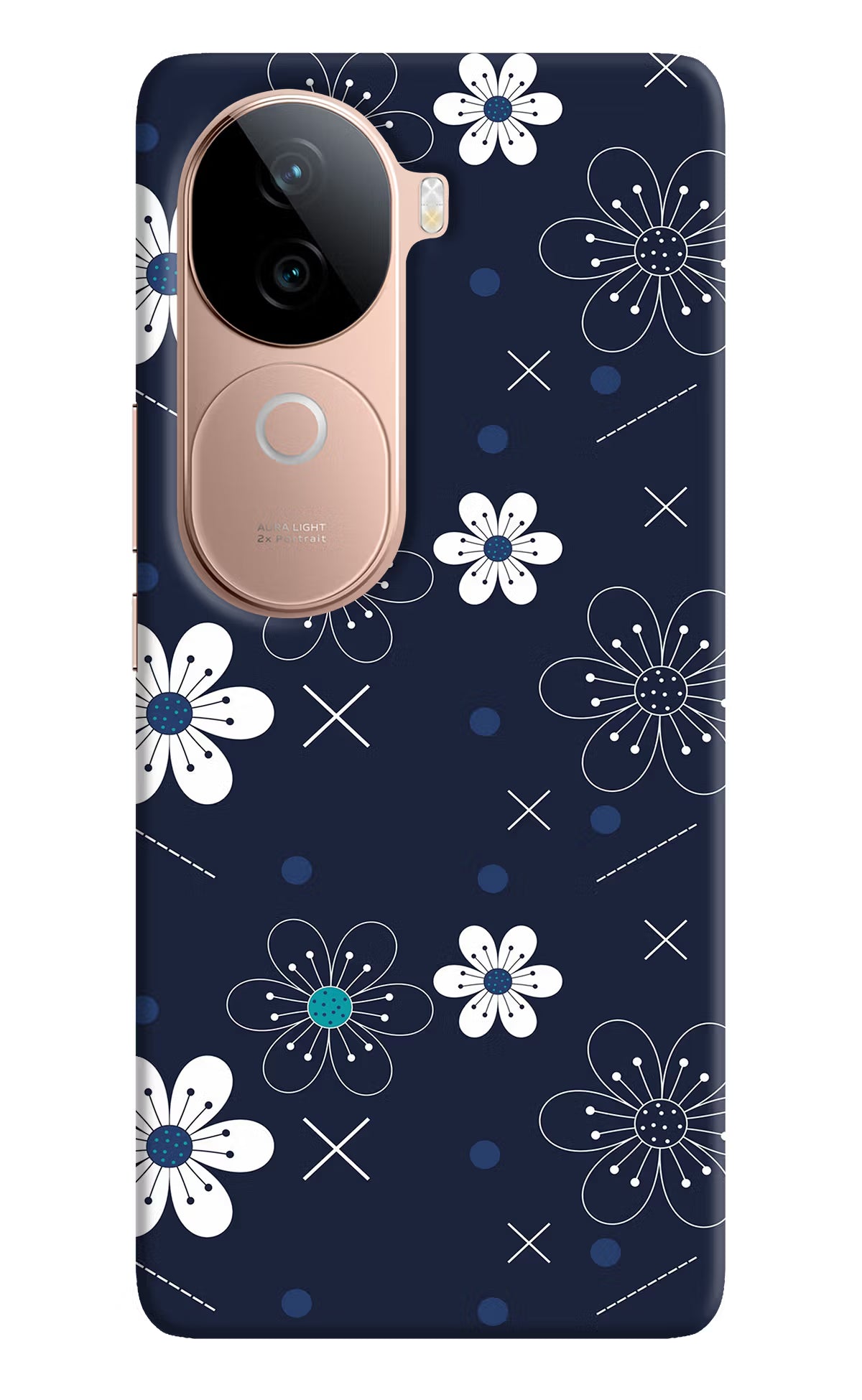 Flowers Vivo V40e 5G Back Cover