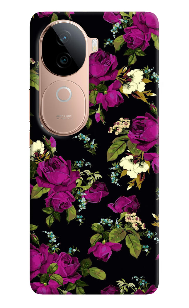 Flowers Vivo V40e 5G Hard Case Back Cover by Casekaro