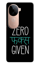 Zero Fucks Given Vivo V40e 5G Back Cover