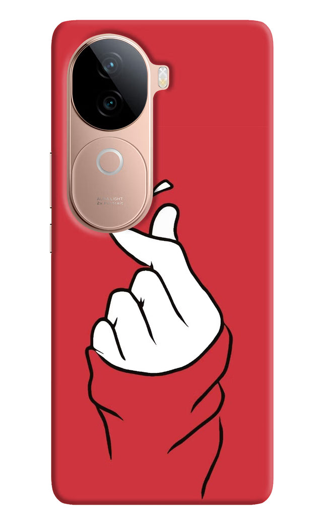 Korean Love Sign Vivo V40e 5G Back Cover
