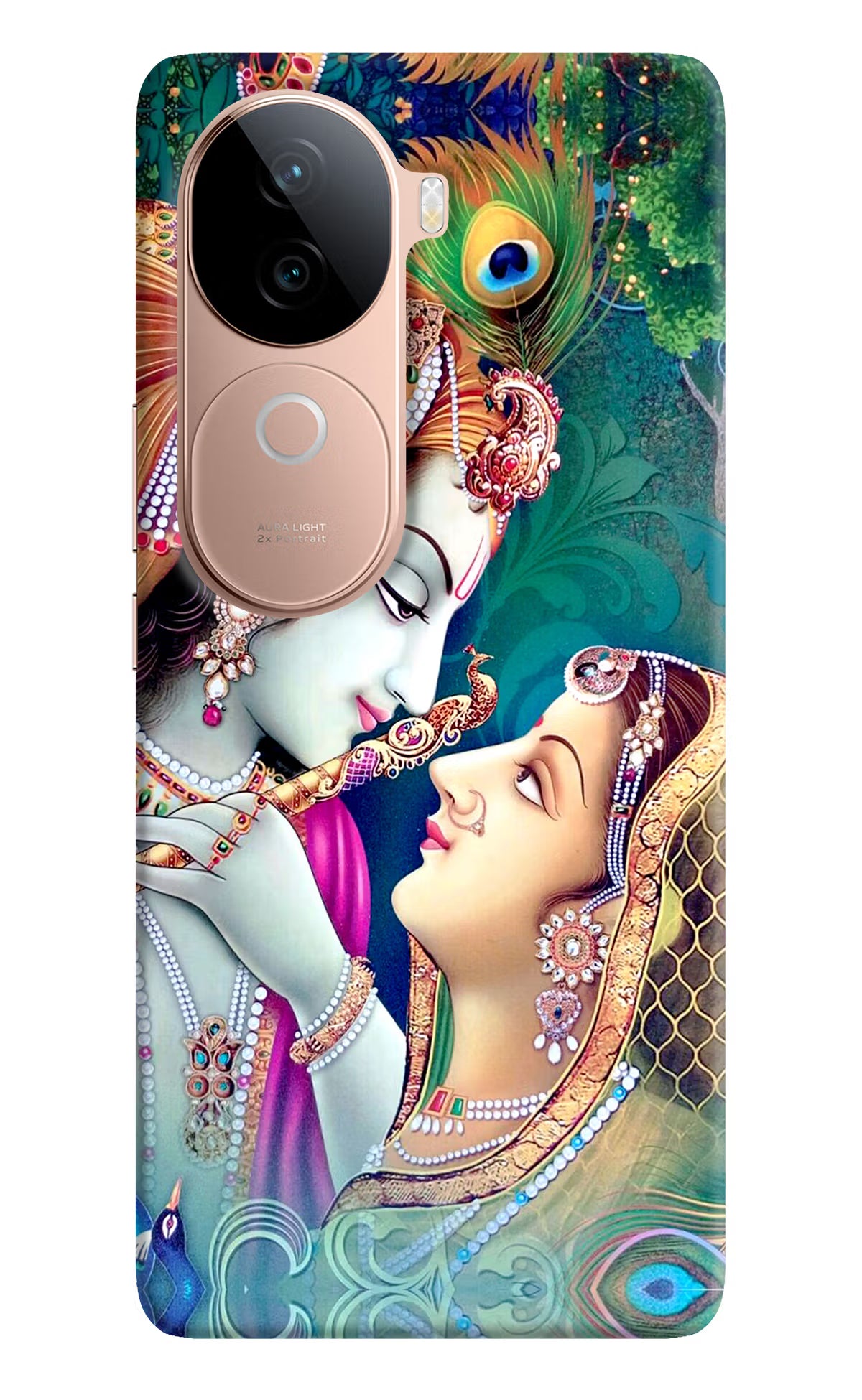 Lord Radha Krishna Vivo V40e 5G Back Cover