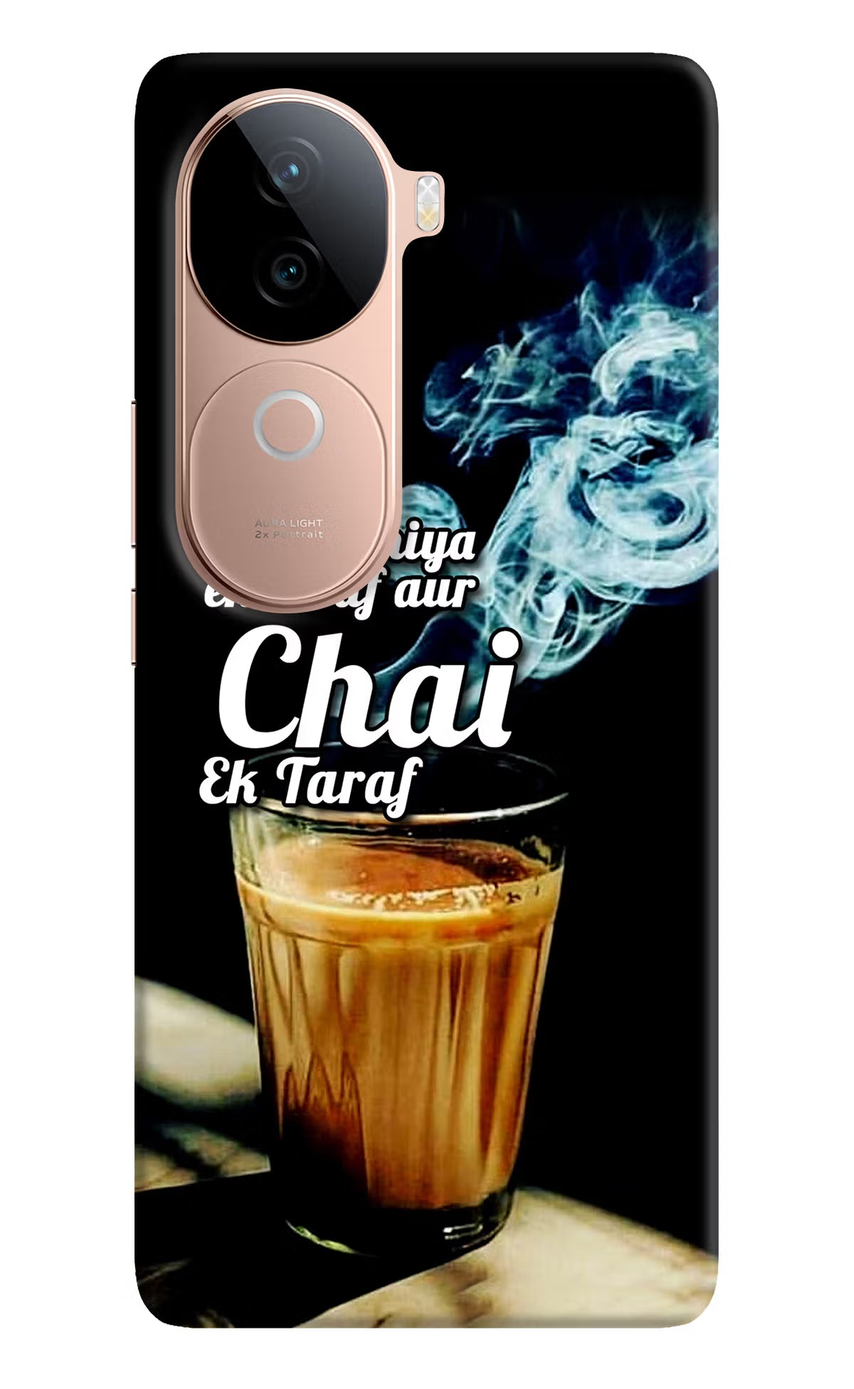Chai Ek Taraf Quote Vivo V40e 5G Back Cover