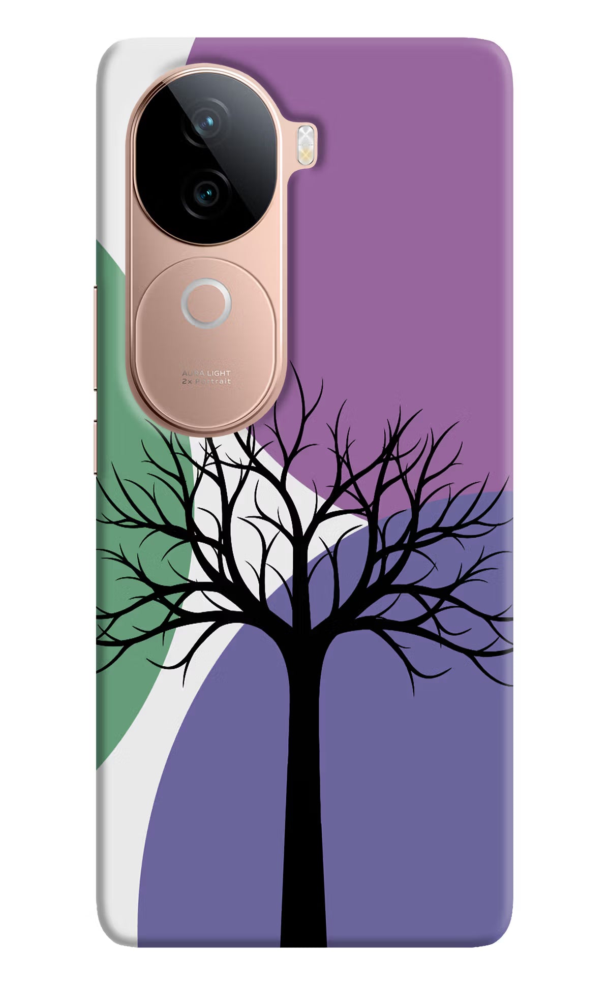 Tree Art Vivo V40e 5G Back Cover