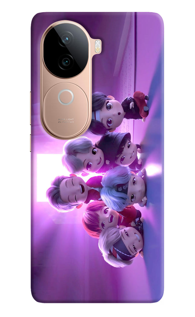 BTS Chibi Vivo V40e 5G Hard Case Back Cover by Casekaro