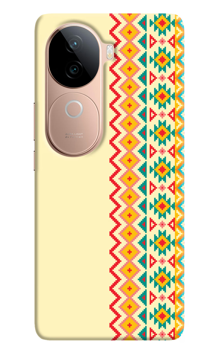 Ethnic Seamless Vivo V40e 5G Back Cover, Hard case