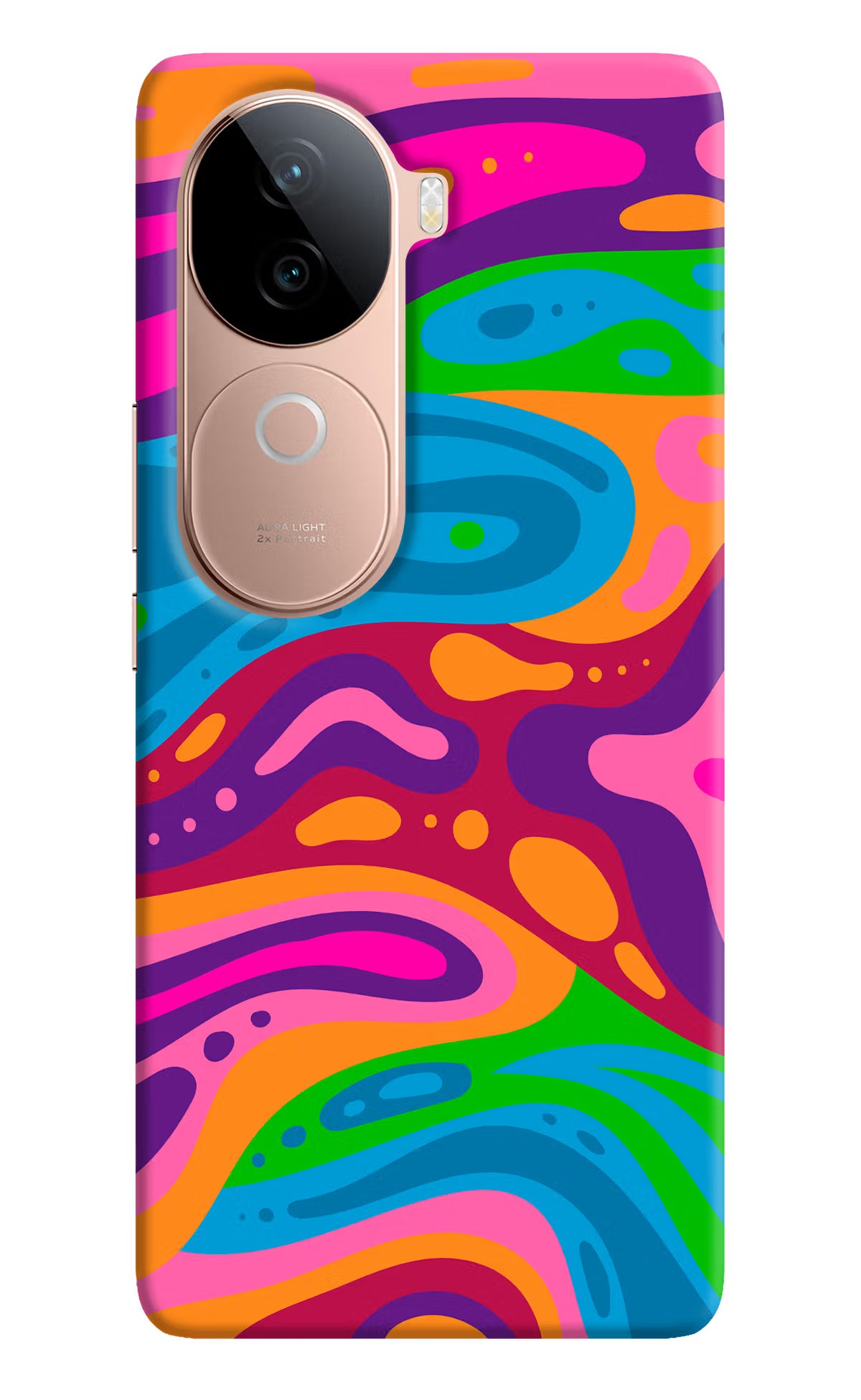 Trippy Pattern Vivo V40e 5G Back Cover