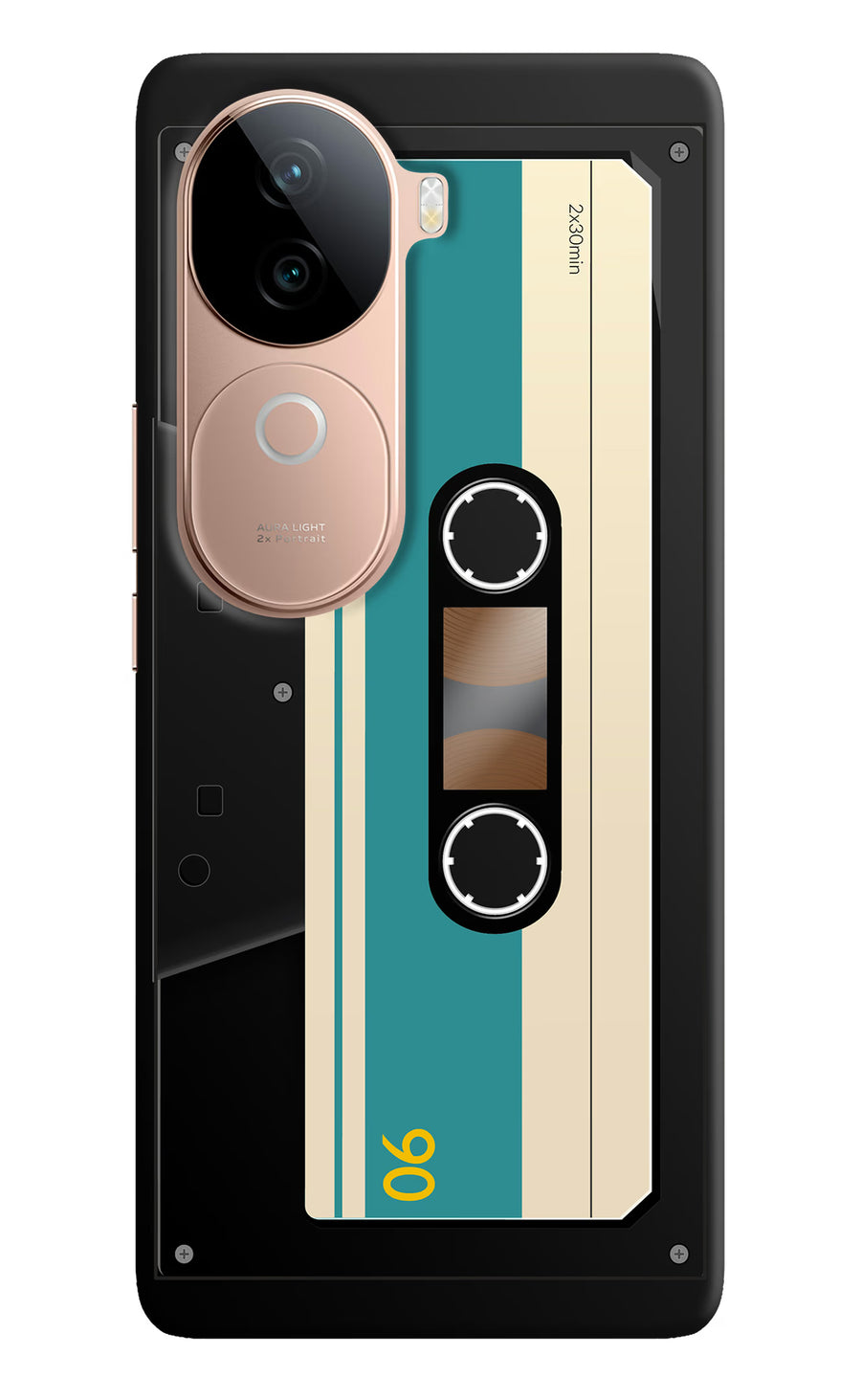 Cassette Vivo V40e 5G Back Cover, Hard case