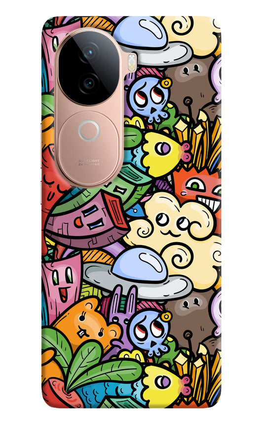 Veggie Doodle Vivo V40e 5G Back Cover