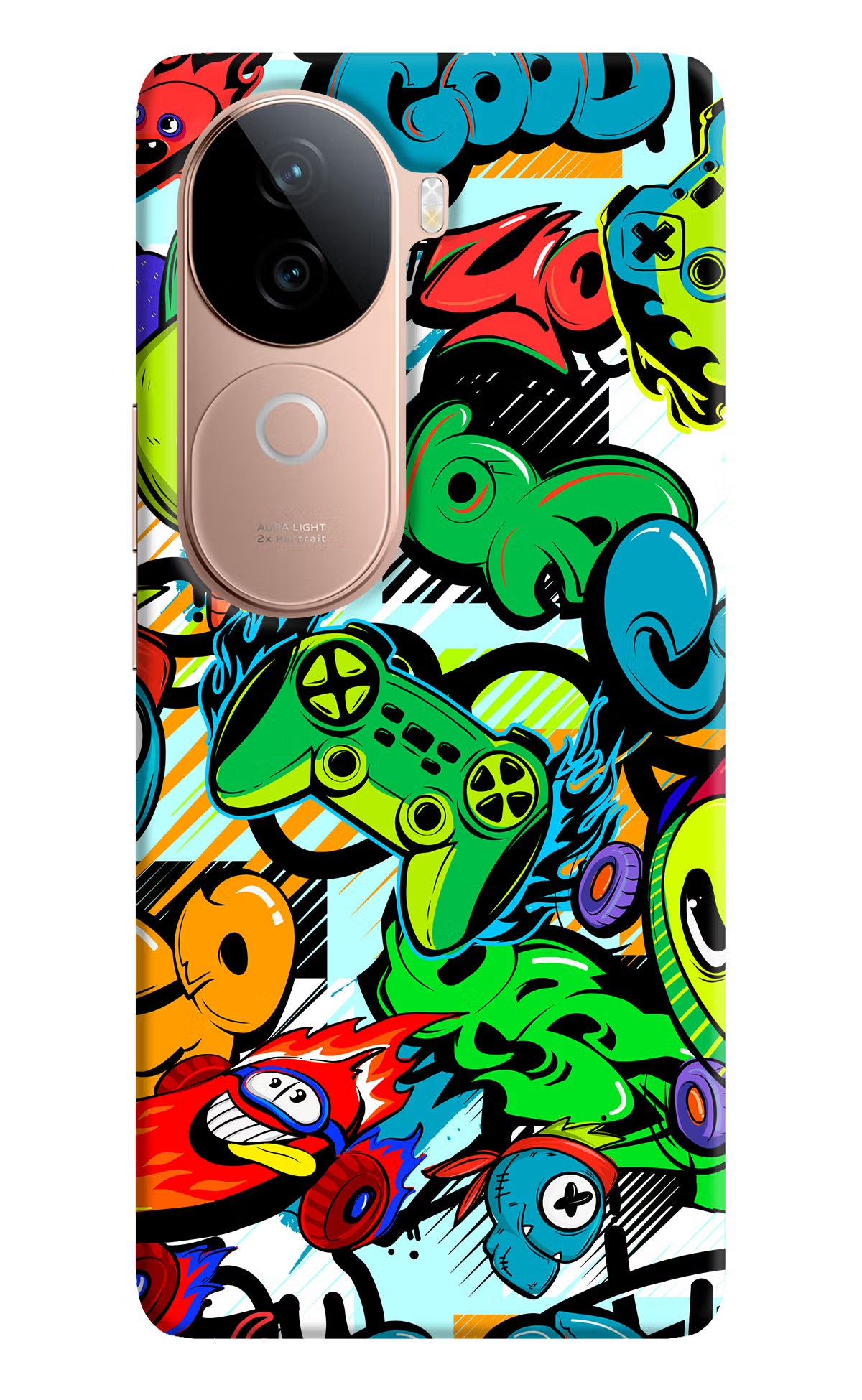 Game Doodle Vivo V40e 5G Back Cover