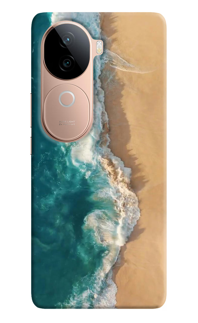 Ocean Beach Vivo V40e 5G Hard Case Back Cover by Casekaro