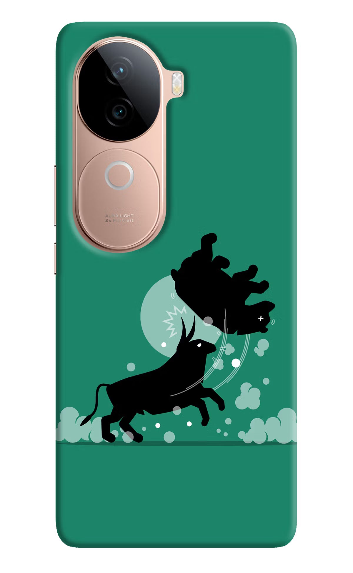 Bull Conqueror Vivo V40e 5G Back Cover