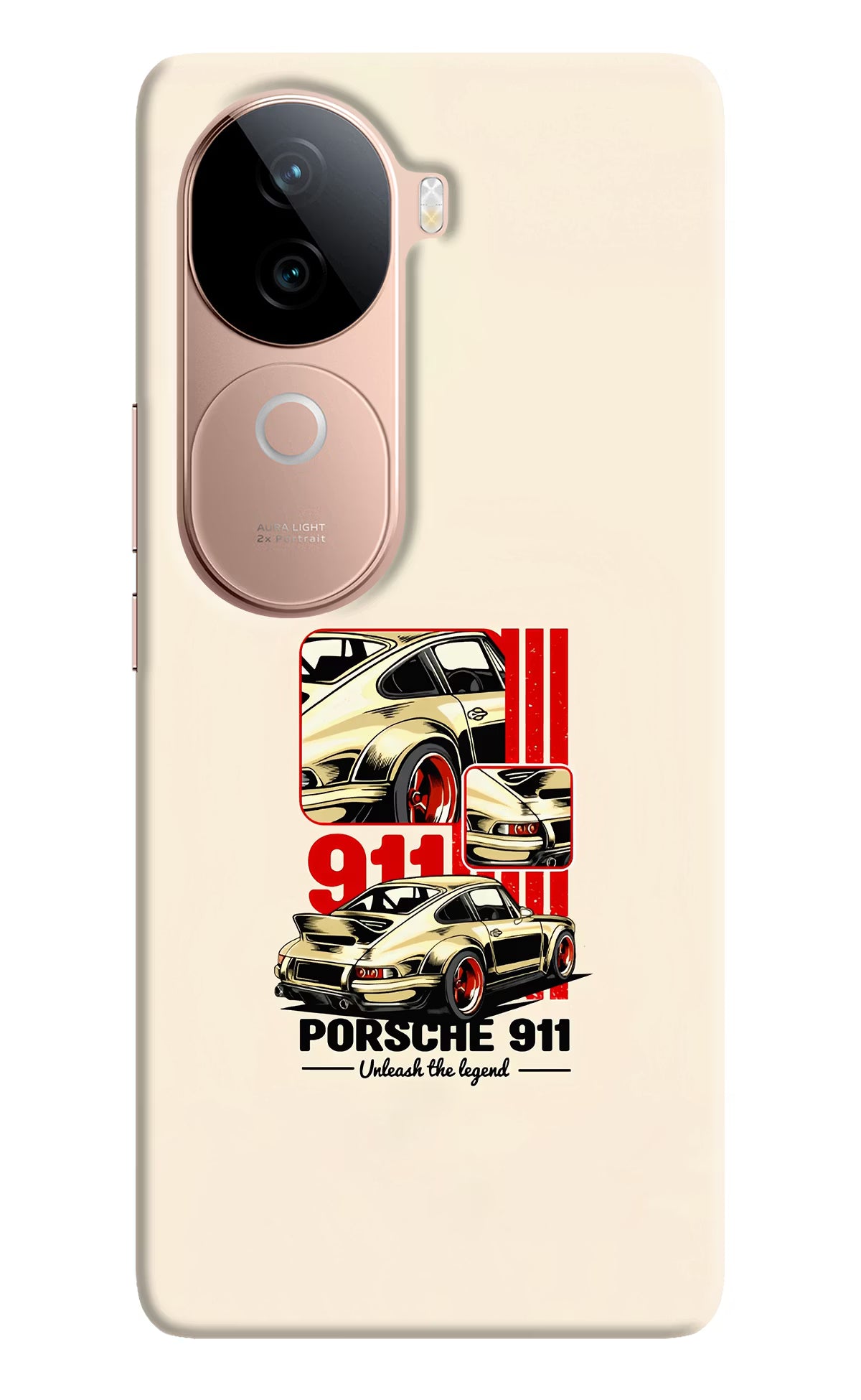 Classic Porsche 911 Vivo V40e 5G Back Cover