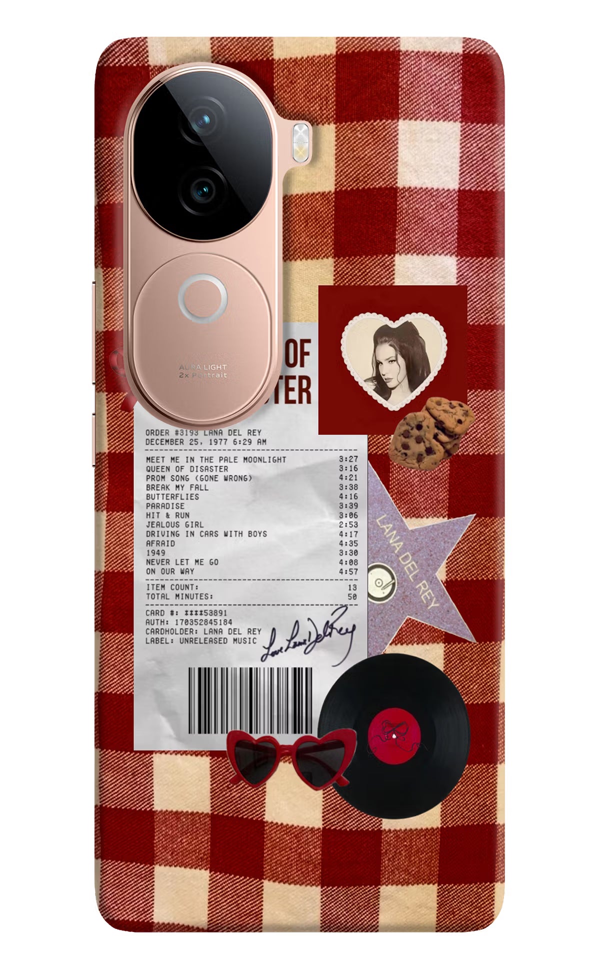 Queen of Disaster Vivo V40e 5G Back Cover