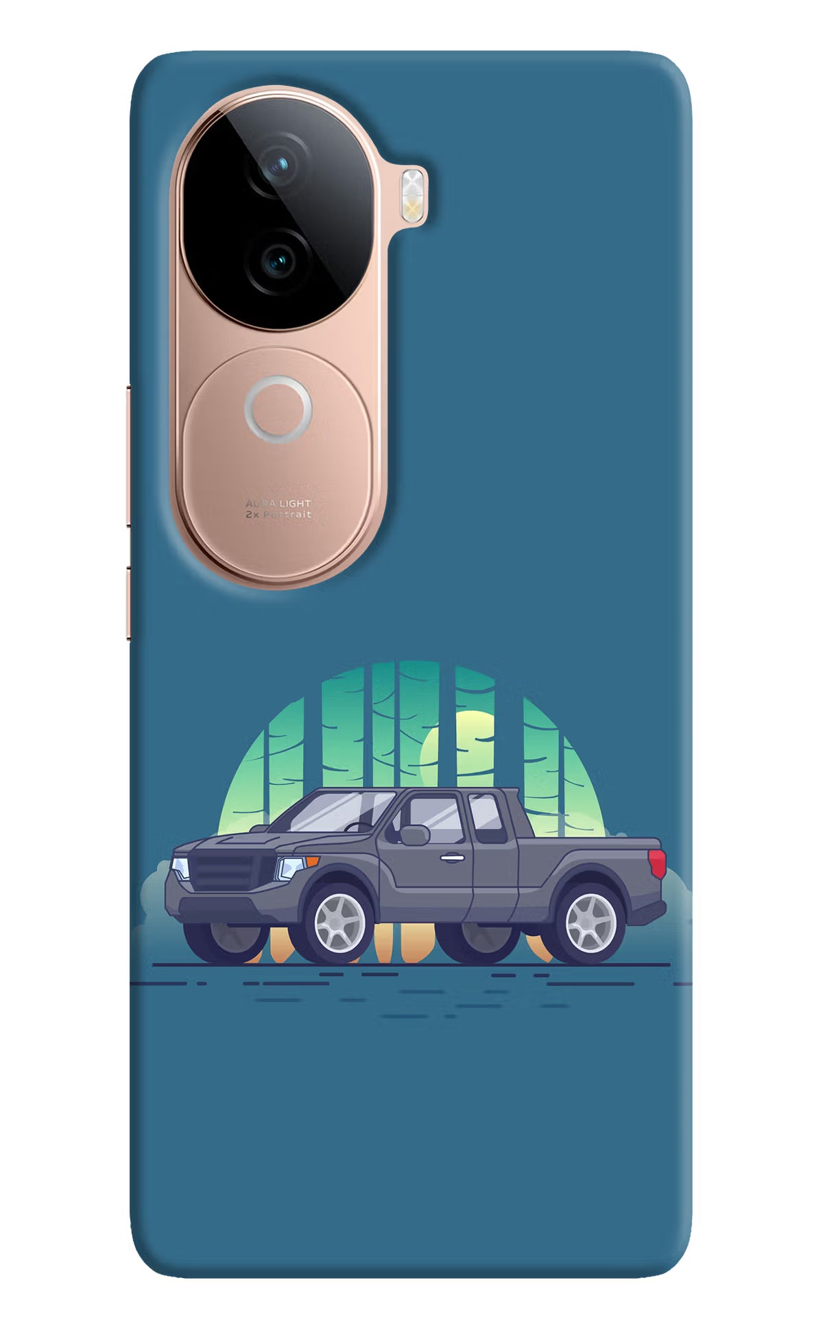 Retro Garage Vibe Vivo V40e 5G Back Cover